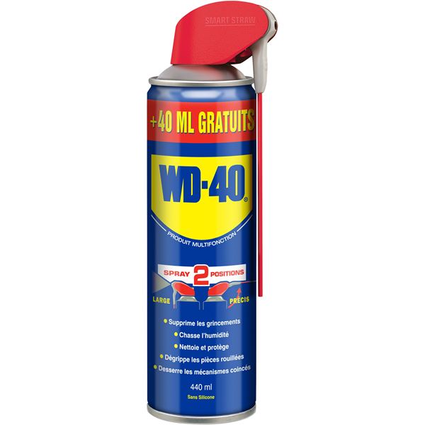 WD40 SPRAY DOUBLE POSITION 400ML+10% 33648
